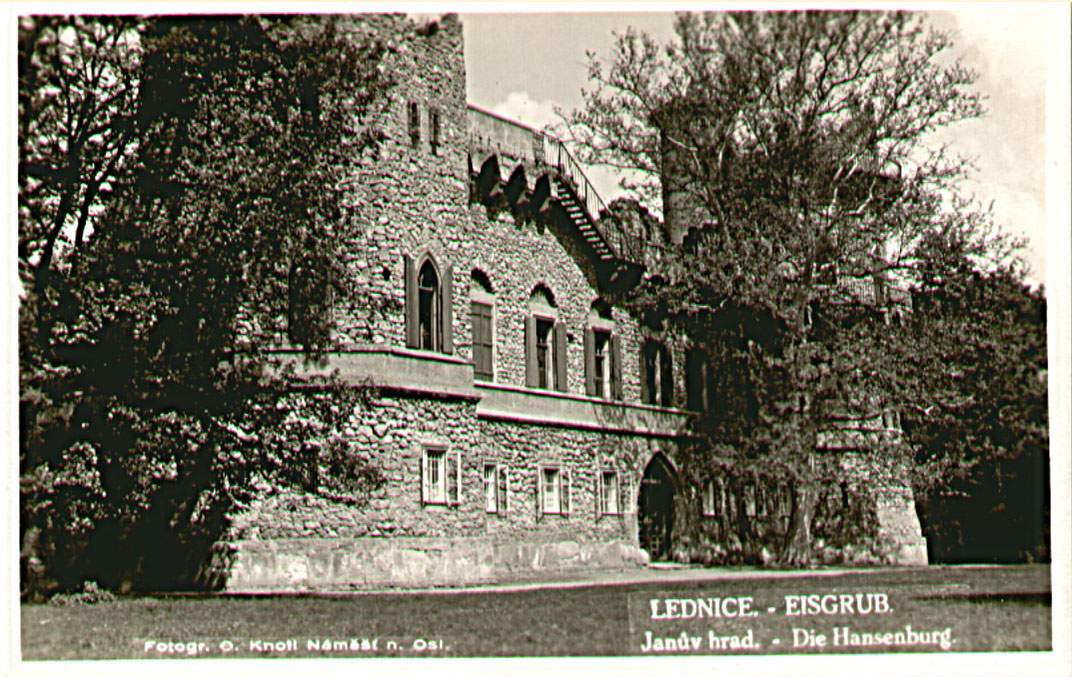 LEDNICE - EISGRUB Janův hrad - Die Hansenburg